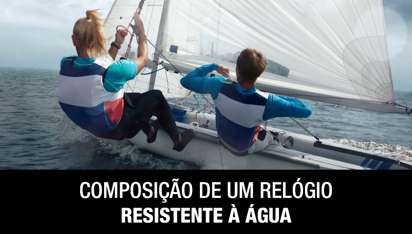 Composição de Um Relógio Resistente à Água